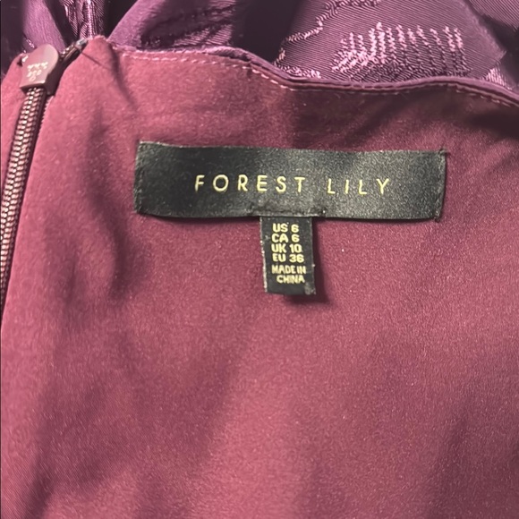 Silver Forest Purple Sheath Jumpsuit Wedding Guest 28 - Picture 9 of 14